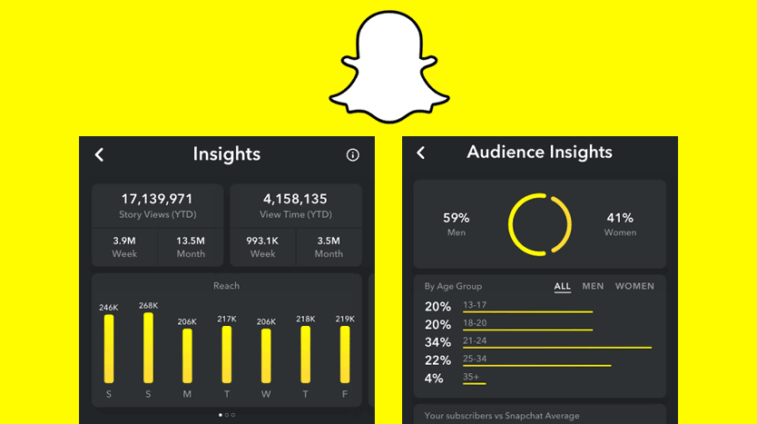 أدوات الحليل الرقمي-Snapchat Insights